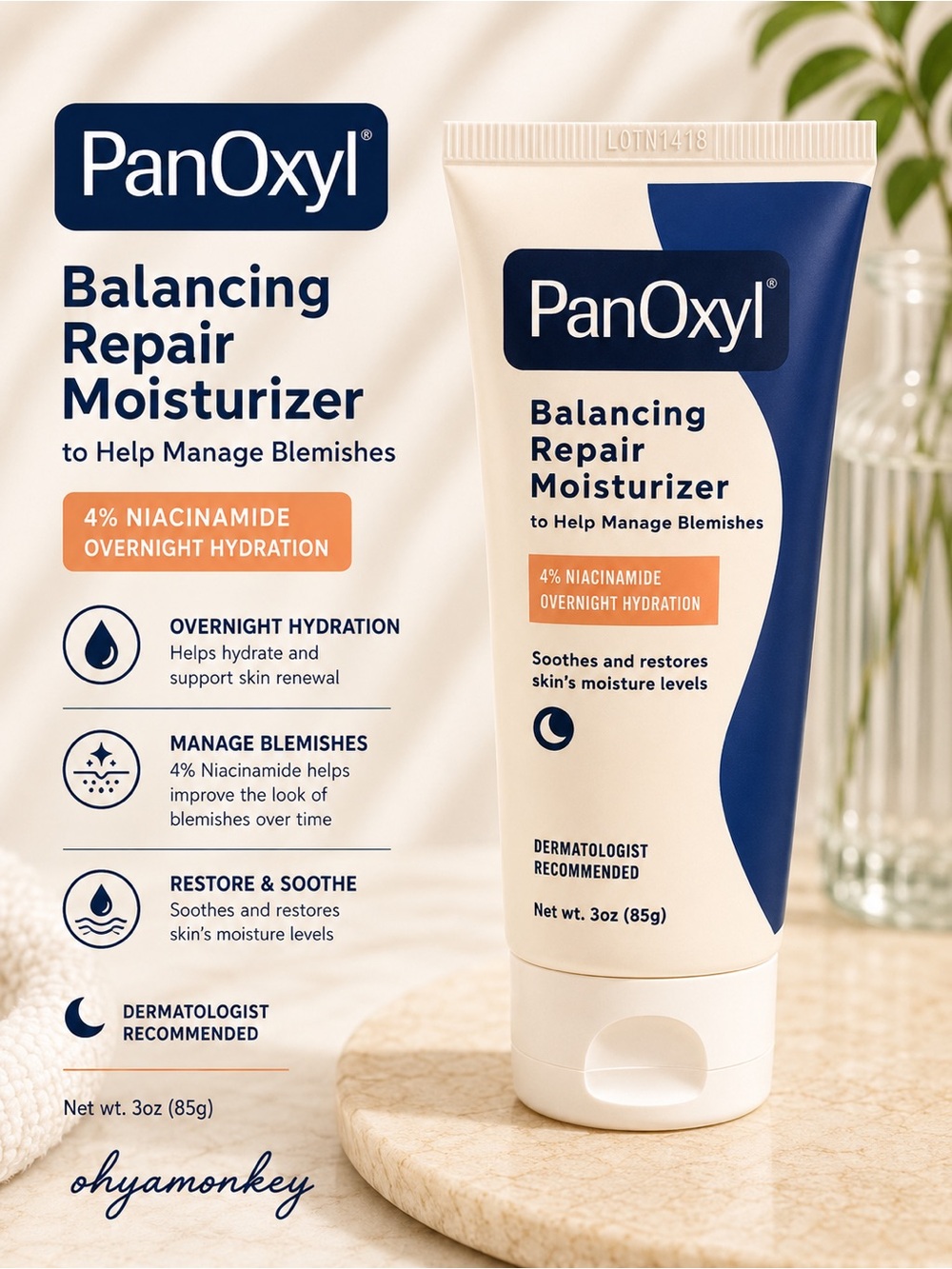 PanOxyl Balancing Repair Moisturizer